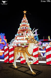 Grande Árvore De Natal Decoração De Iluminação Ao Ar Livre Personalizada Levou Decoração De Natal Natal Levou Pixel Tree Motif Light - Product Image 6