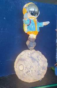 <b>Astronaut</b> Sculpture Decorative <b>Light</b> Ip65 Outdoor Urban Landscape Motif Lamp For New Year's Day & Ramadan Festival Celebration - Product Image 1