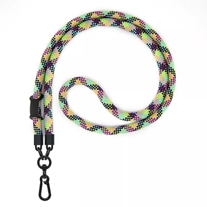 Lanière de téléphone, sangle de cou, sangle universelle en nylon, attache réglable, sangles de collier, patch de lanière, logo personnalisé - Product Image 6