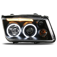 JSL Phares avant à LED DRL avec clignotants, ensemble de phares pour Volkswagen VW Bora 1999-2005, vente chaude