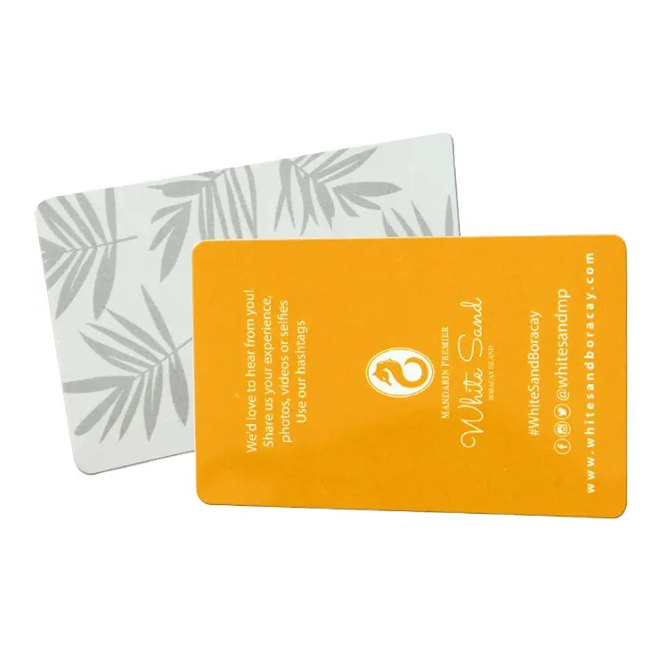 인쇄 가능한 PVC 마그네틱 스트라이프 카드 빈 스마트 RFID 카드