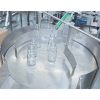 High Speed 304 Stainless Steel Of Round Bottle Turn Rotary Accumulation Table Bottle Unscrambler Bottle Loading Turntables