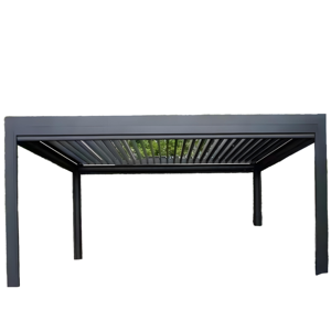 Pérgola Motorizada Inteligente y Moderna de Aluminio para Exteriores, con Recubrimiento de Fluorocarbono, Impermeable, para Patio, Jardín o Césped - Product Image 3