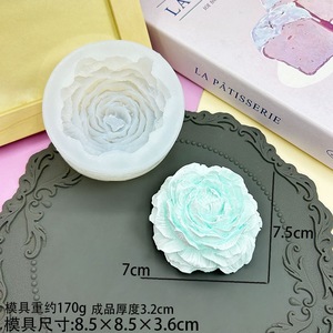 <span class=keywords><strong>Moule</strong></span> en gel de silicone pour décoration de gâteau DIY <span class=keywords><strong>moule</strong></span> à <span class=keywords><strong>chocolat</strong></span> à fleur de pivoine fait à la main pour outils de gâteau - Product Image 6