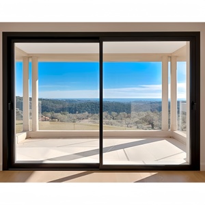 Panel de baño de vidrio templado doble interior de diseño moderno personalizado 3 puertas correderas venta - Product Image 5