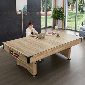 Nouvelle <span class=keywords><strong>table</strong></span> de <span class=keywords><strong>billard</strong></span> pliable 2-en-1 multifonctionnelle de 7 pieds pour adultes, jeu de snooker d'intérieur pour la maison - Product Image 3