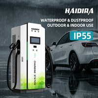 1. Station de recharge pour véhicules électriques commerciaux HAIDIRA 80kW 120kW 160kW 240kW Chargeur rapide double CCS2 DC OCPP 1.6J