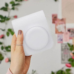 Yiscaxia Girly Style sangle réglable étui pour appareil photo en cuir PU pour <span class=keywords><strong>Instax</strong></span> Mini 12 sacs vidéo pour appareil photo instantané - Product Image 2