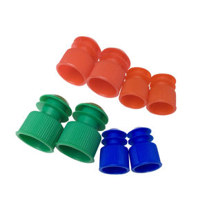 Bouchon de <span class=keywords><strong>tube</strong></span> à essai personnalisé en plastique PE lisse en forme d'aile <span class=keywords><strong>pour</strong></span> laboratoire 12mm 13mm 16mm - Product Image 2