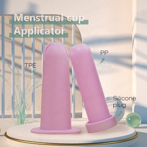 Nouvel applicateur de coupe menstruelle Henrich violet réutilisable en Silicone de qualité médicale - Product Image 5