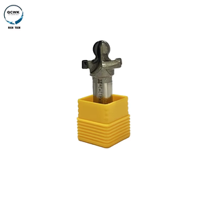 RICH TECH PCD 45 Fraise à dents obliques inversées, queue de 1/2 po, 2+2 cannelures pour le profilage des bords de portes d'armoires et des panneaux - Product Image 4