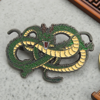 Broche Dragon Ball Z, Badge Anime, Clip d'écharpe élégant, Accessoire de mode, Cadeau unique pour la famille, les amis et les amoureux
