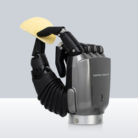 RH56F1 Nueva mano robot compatible con EtherCat, RS485 Mano diestra con 6DOF 12Jonits para humanoides, laboratorios de investigación y universidades