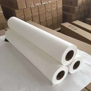 Cheap High Quality Heat Sublimation Paper Transfer Roll Size 100GSM For Light Fabric Transfer Printing