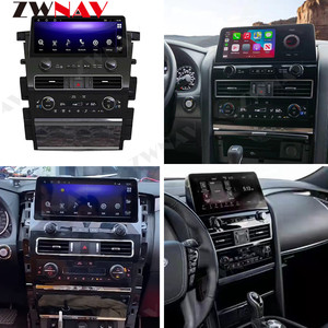 ZWNAV-receptor de Radio estéreo para coche, pantalla de 12,3 pulgadas, Android 11, para Nissan Armada Patrol <span class=keywords><strong>2020</strong></span>, 2021, 2022, GPS, unidad principal de reproductor automático - Product Image 3