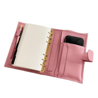 Organisateur Portefeuille en Cuir PU Grainé A6 A7, Vente Chaude, Agenda de Mariage, Carnet, Planificateur, Organiseur Budget, Finances Mensuelles