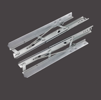 Table à manger pliante télescopique Rail coulissant capacité portante 80kg zingué côté Guide de levage automatique montage sous-rail