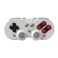 Control de Juego Retro Aolion AL-Q10 para Switch con Botón Turbo, Giroscopio de Seis Ejes, Motor de Vibración y Botones Programables