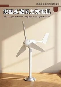 Mini Horizontal Three-blade Wind Turbine Model 425-1 Light Breeze Automatic Orientation Permanent Magnet <strong>DC</strong> Output - Product Image 2
