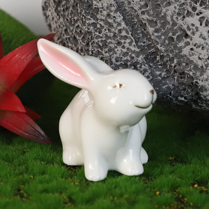 Articles de décoration Vintage du jour de pâques, petites figurines en porcelaine blanche, lapin, lapin, design, décorations, idées <span class=keywords><strong>à</strong></span> vendre - Product Image 3