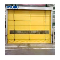 Puerta Plegable Apilable de PVC de Alta Velocidad Industrial