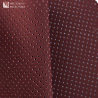 Cuir synthétique PVC perforé et gaufré de 1,2 mm, résistant à l'abrasion, pour sièges de voiture et chaises