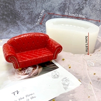 Valentinstag LOVE Herz Paar Eisbär Sofa Silikonform Kuchenform Mousseform für Kuchendekoration Schokoladenform Gipsform