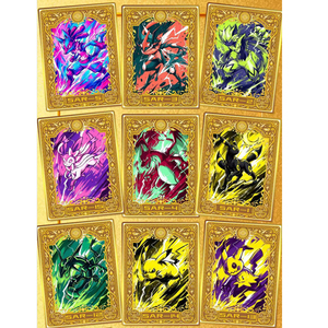 Nouvelle Boîte Mystère de Cartes Métalliques Gaufrées Pokémon de Haute Qualité YQ – Cadeau Surprise, Jeux de Société Fan Art, Boîte de Boosters Scellée <span class=keywords><strong>en</strong></span> Gros - Product Image 4