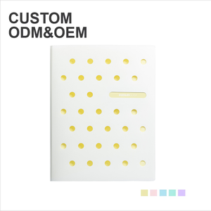 20ポケット<span class=keywords><strong>A5</strong></span>サイズ透明プラスチックファイルアートポートフォリオディスプレイブックPPシートプロテクターカラフルカバーカスタムスクール - Product Image 1