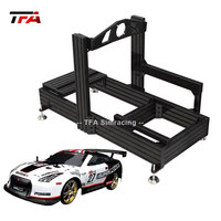 directa OEM, posición de sentado doble ajustable, simulador de conducción DIY, soporte de juego, aparejo Sim, cabina de carreras