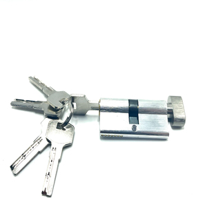 Bán Buôn Duy Nhất Mở Nội Thất Cửa Khóa Xi Lanh Nhôm Brass Núm 60Mm Backset 3 Phím Bao Gồm Chải Kết Thúc ANSI Lớp 3 - Product Image 3