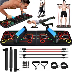 YETFUL Custom New Version Home Gym Set Multi-function Portable Folding Fitness Balance Push Up Board Handles Exercises