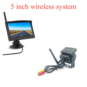 <strong>5</strong> Inch Waterproof Wireless Car <strong>Reverse</strong> <strong>Camera</strong> <strong>with</strong> 2.4G Wireless Rear View System 1-Year Warranty - Product Image 5