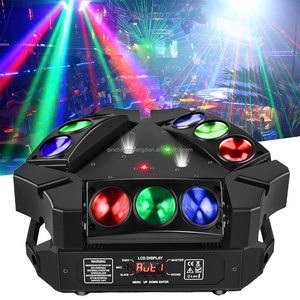 Spider 160W Luces de DJ de cabeza móvil con fuente de luz LED láser RGBW de 9X10W para actuaciones de DJ de discoteca de conciertos de fiesta - Product Image 6