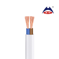 NYMHY 300/500V fils électriques isolés en PVC à noyau plat 2 noyaux 0.5mm 0.75mm cuivre souple pour la construction domestique à usage industriel