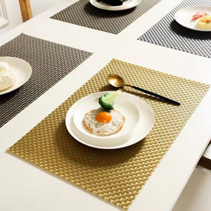 Échantillon gratuit STARUNK napperon en pvc <span class=keywords><strong>pas</strong></span> <span class=keywords><strong>cher</strong></span> <span class=keywords><strong>tapis</strong></span> de table imperméables napperon en vinyle d'hôtel antidérapant pour table à manger - Product Image 6