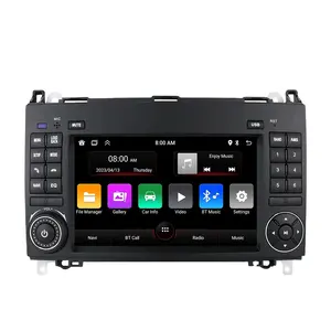 Android 13 8 Core Autoradio Voor Mercedes Benz B200 B150 Met 4 + 64Gb Draadloze Carplay En Android Auto