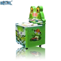 Machine de jeu de pièces de monnaie, pas cher, jeu d'arcade, Whack A taupe, jeu de marteau pour enfants, Machine de jeu frapper la grenouille, frapper la grenouille, marteau, billet d'échange