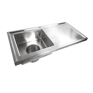 耐久性のあるステンレス鋼の水切りシンク健康管理スクラブプラスターシンク病院ワークステーション用ヨーロッパアメリカの医療シンククリニック - Product Image 1