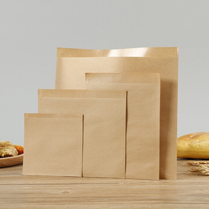 Sacs en papier sulfurisé jetables pour hamburgers à emporter, frites, poulet frit, poulet au maïs, etc. Vente en gros d'usine - Product Image 2