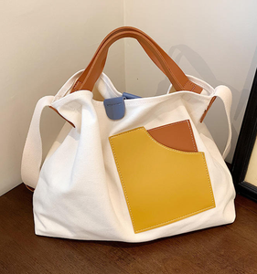 Nouveau sac fourre-tout en toile de haute qualité et résistant avec bandoulière réglable pour femmes, grand sac à bandoulière unique, sac bandoulière - Product Image 3