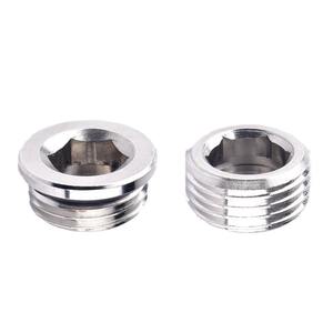 Vanne solénoïde pneumatique, bouchon de collecteur, bouchon de base, bouchon hexagonal interne, accessoires de cylindre à 1/2/3/4 points, raccords pneumatiques - Product Image 1