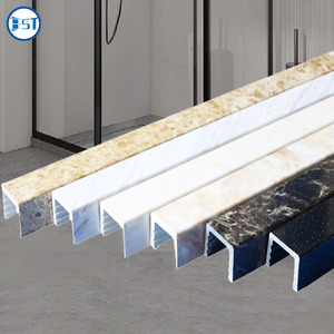 Profilo di Protezione per Bordi in Vetro in <span class=keywords><strong>PVC</strong></span> Grigio a Forma di U da 6 mm - Product Image 6