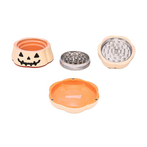 <span class=keywords><strong>Shiru</strong></span> nouveauté Halloween citrouille en forme d'alliage de zinc moderne broyeur d'herbes FT-16293 - Product Image 6