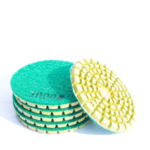 4-inch kim cương Buffing Pads cho bê tông terrazzo đá cẩm thạch Granite đá đánh bóng ướt cho truy cập và sàn Sanding đánh bóng - Product Image 1