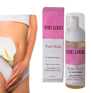 Probiotischer weiblicher Vaginal wasch schaum PH Balanced Mild Gentle Refresh Intim hygiene Reinigungs mousse Honig topf feminine Waschung