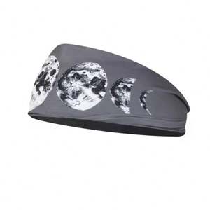 ริบบิ้นผ้าโพกหัวสำหรับผู้หญิงพิมพ์ลายดิจิตอลริบบิ้นซับเหงื่อสำหรับฤดูใบไม้ผลิฤดูร้อน - Product Image 3