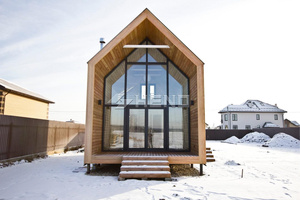 Maison modulaire en conteneurs d'acier, <span class=keywords><strong>villa</strong></span> préfabriquée moderne pour complexe hôtelier - Product Image 4