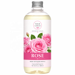 Recharge de diffuseur à bâtonnets de luxe haut de gamme pour aromathérapie, parfum naturel pour voiture, maison, hôtel, décoration, recharge d'huile parfumée - Product Image 6