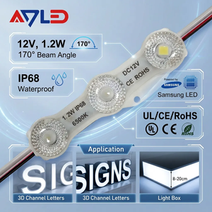 โมดูล LED ซัมซุง SMD 2835 IP68 12V ดีไซน์ใหม่ สำหรับป้ายภายนอกอาคาร ใช้กับตัวอักษรแบบ Backlit และไฟร้านค้า พร้อมรับประกัน 5 ปี - Product Image 4